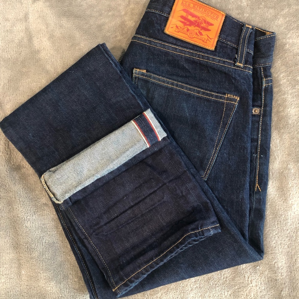 Ace Rivington Indigo Selvedge Denim Jeans